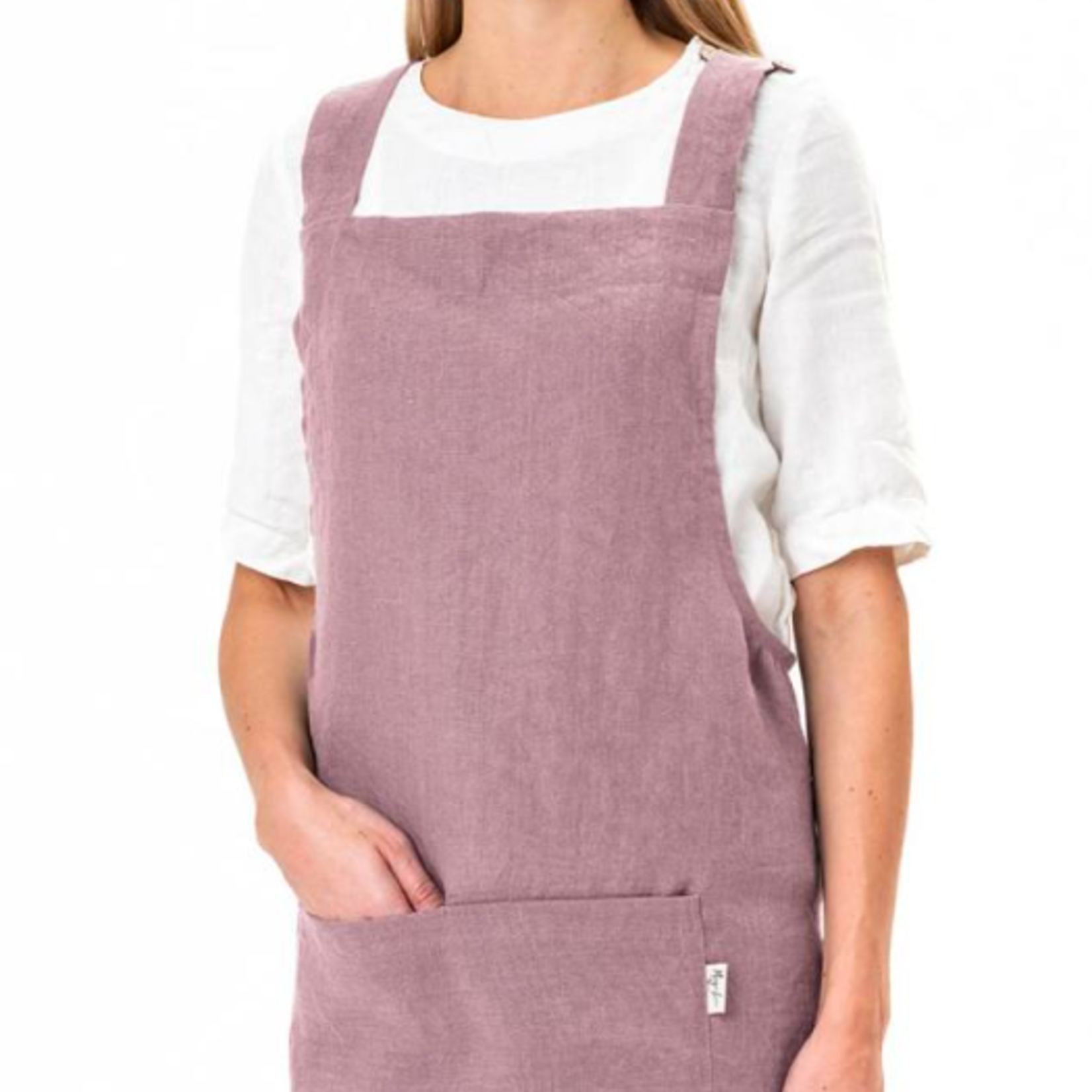 Fashion Simple SmallFresh Stripe Kitchen Antifoul Apron Pinafore