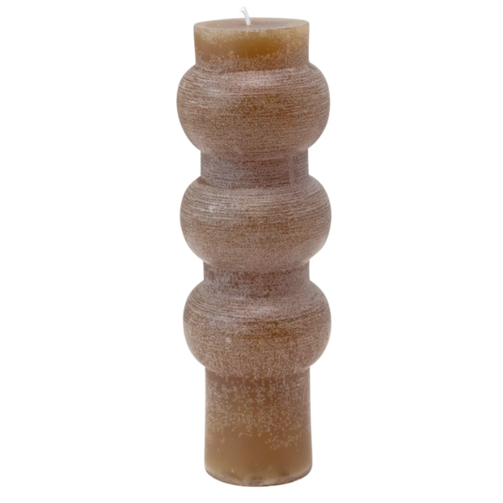 Creative Coop Unscented Totem Pillar Candle, Olive