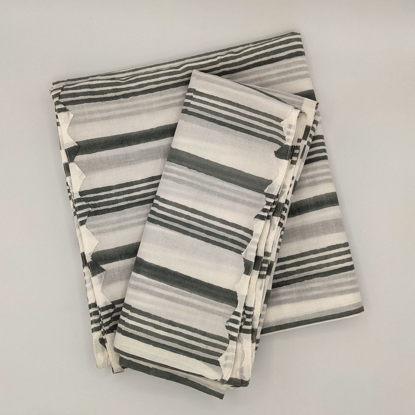Kerry Cassill Kerry Cassill Queen Pillowcases, Wide Stripe