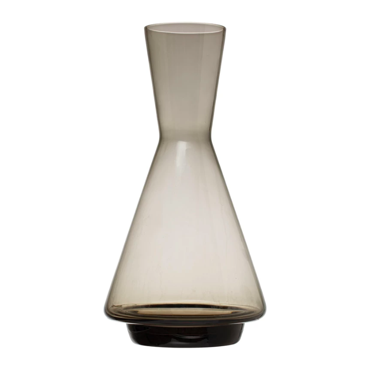 Glass Decanter in Smoke olive & elle