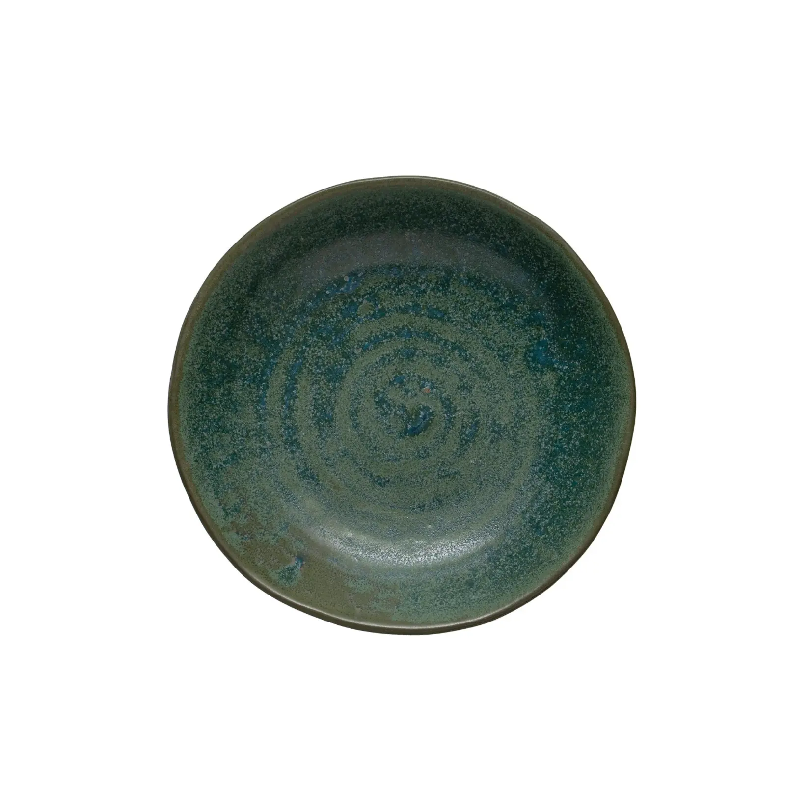 Creative Coop Reactive Glaze Stoneware Serving Bowl, 7"