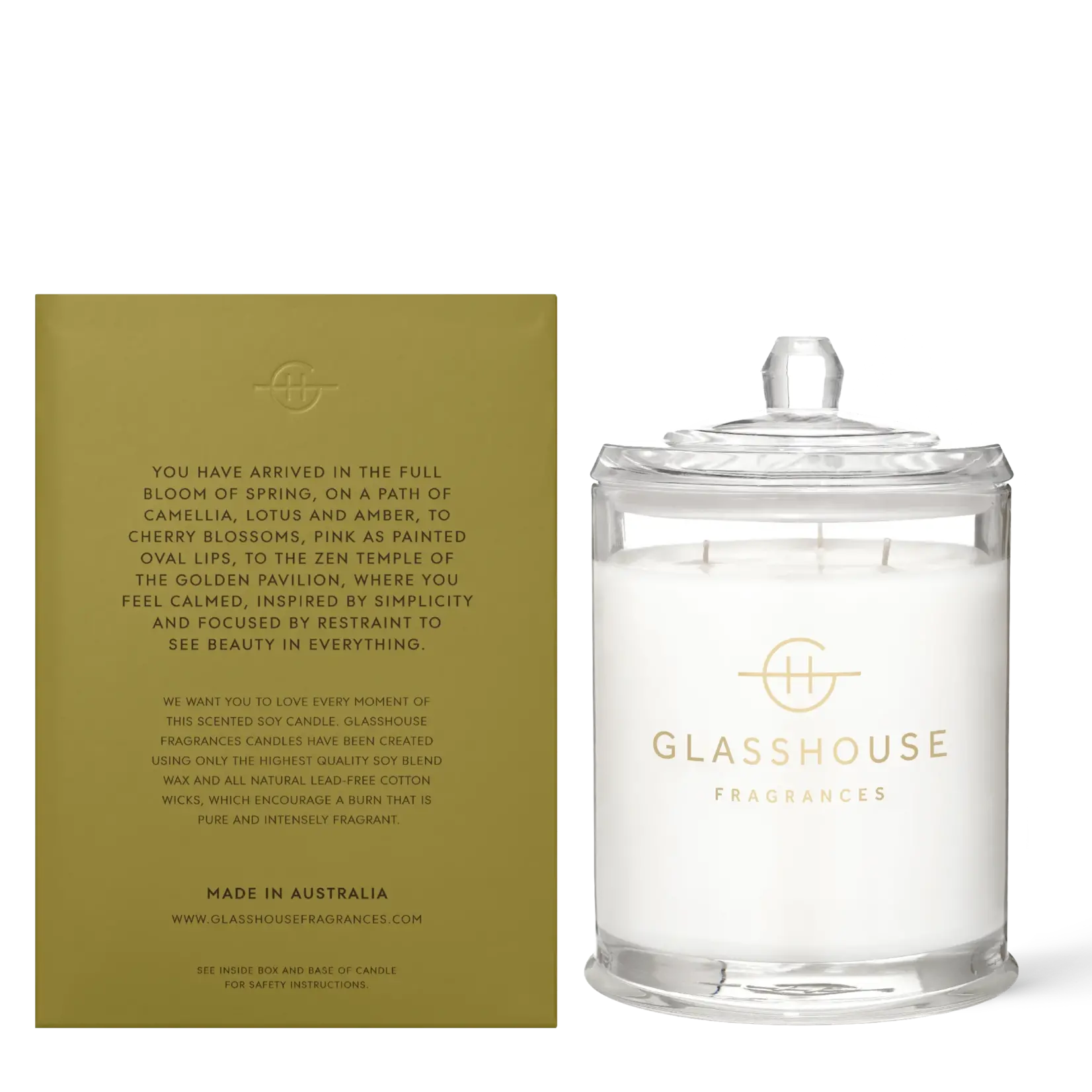 Glasshouse Glasshouse Kyoto in Bloom Candle