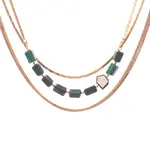 Hailey Gerrits Hailey Gerrits Malachite Faunus Necklace