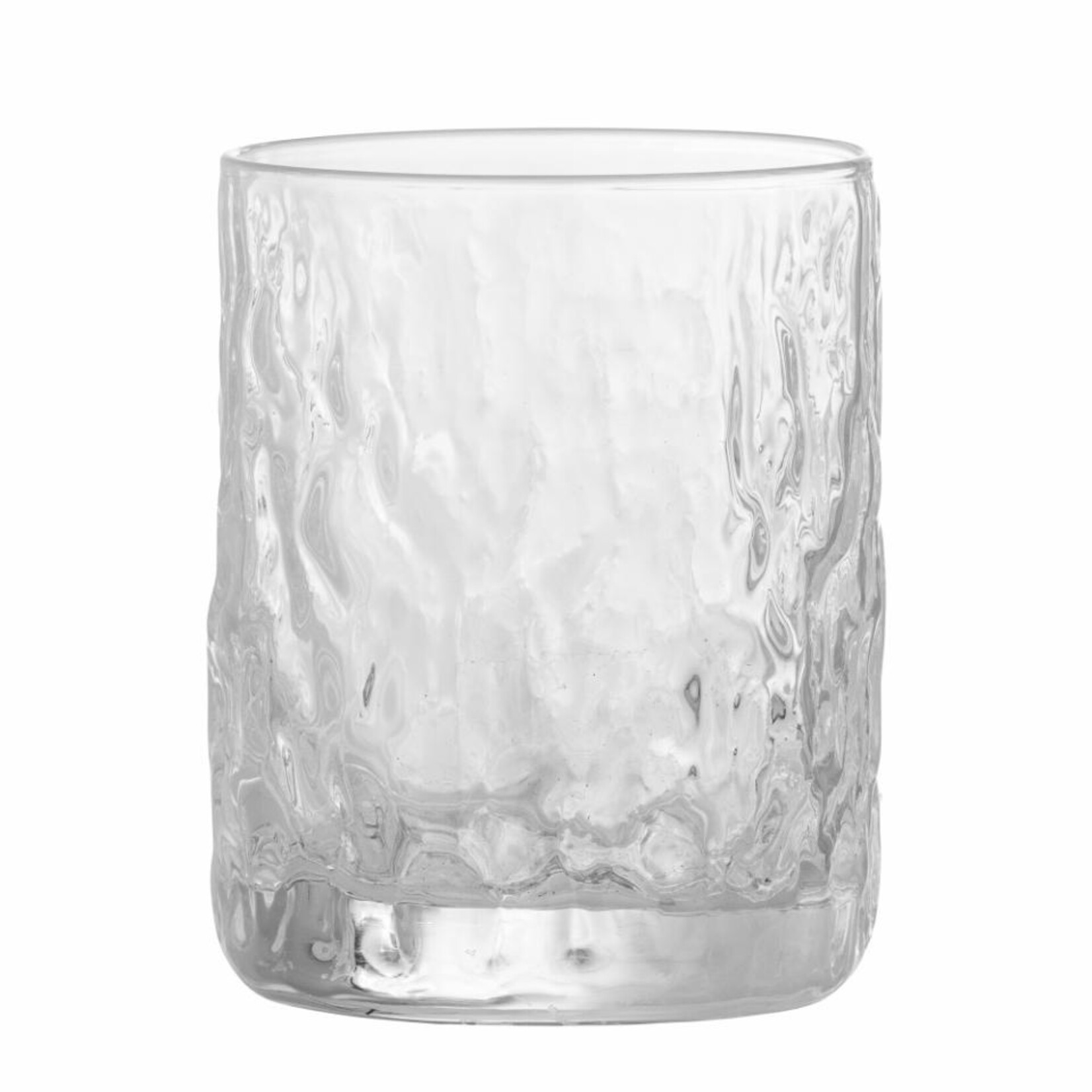 Bloomingville Hammered Drinking Glass 8oz