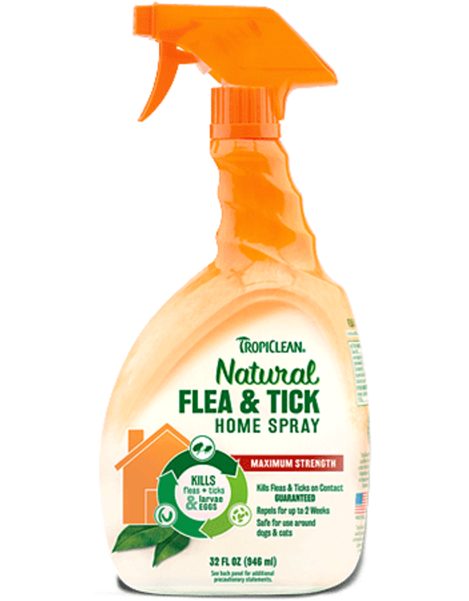 tropiclean natural flea and tick home spray