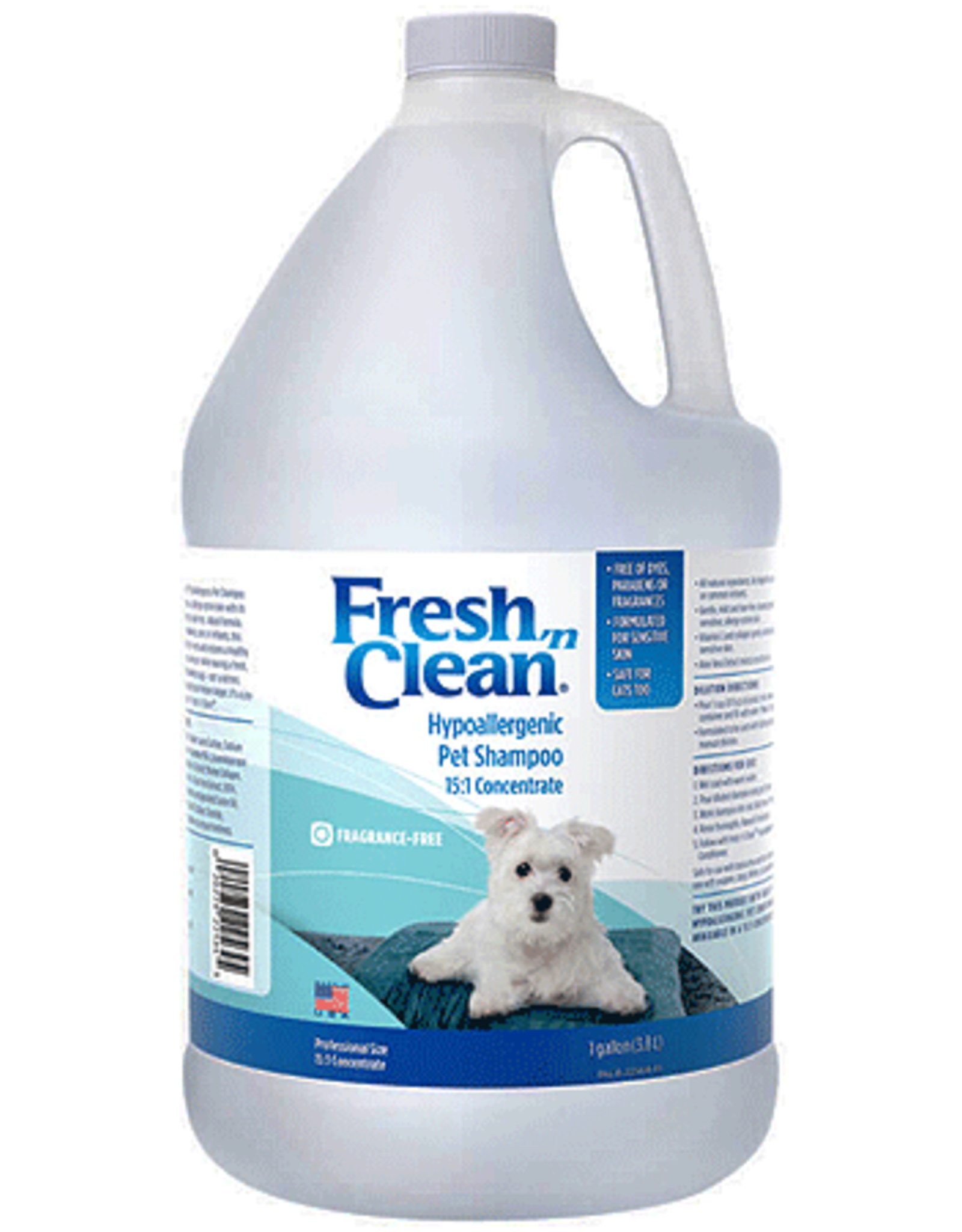 fresh and clean dog shampoo