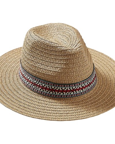 red summer hat