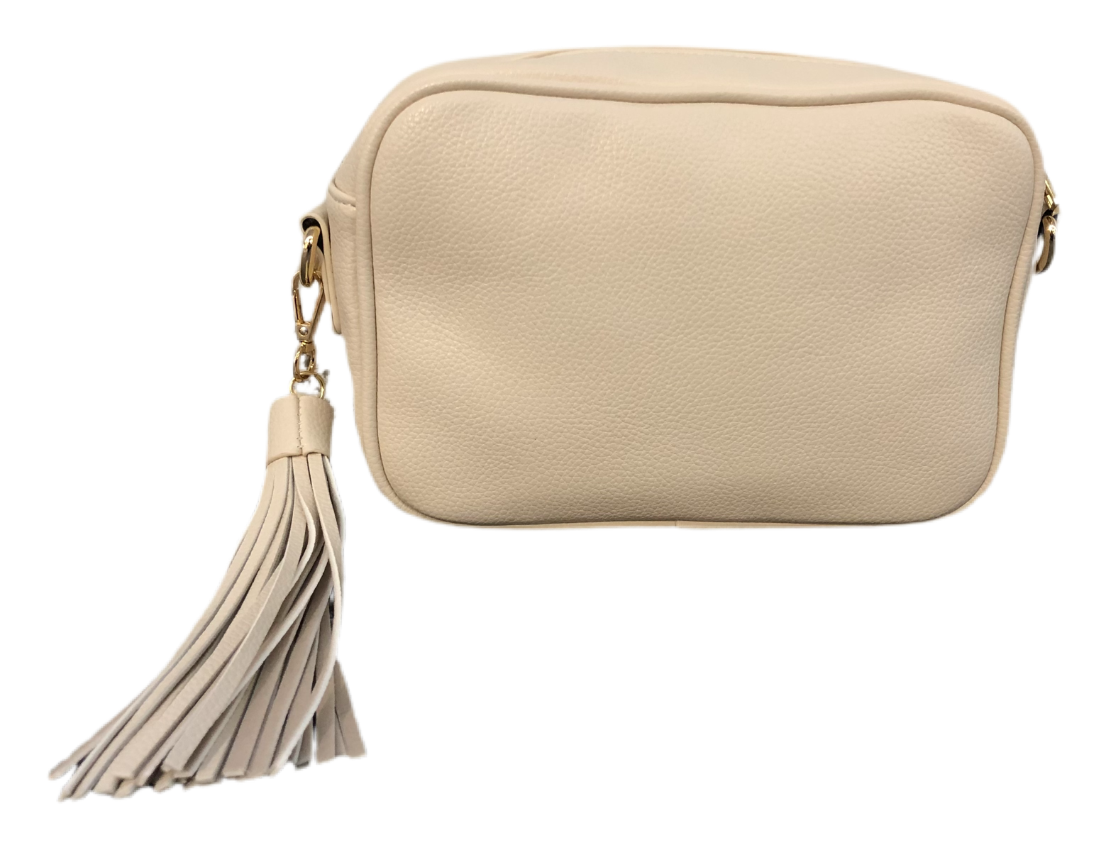 Ahdorned Crossbody Bag With Tassell