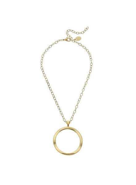 Susan Shaw Susan Shaw Gold Ring Necklace