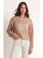 Z Supply Z Supply Blushing  LOVE Sweater
