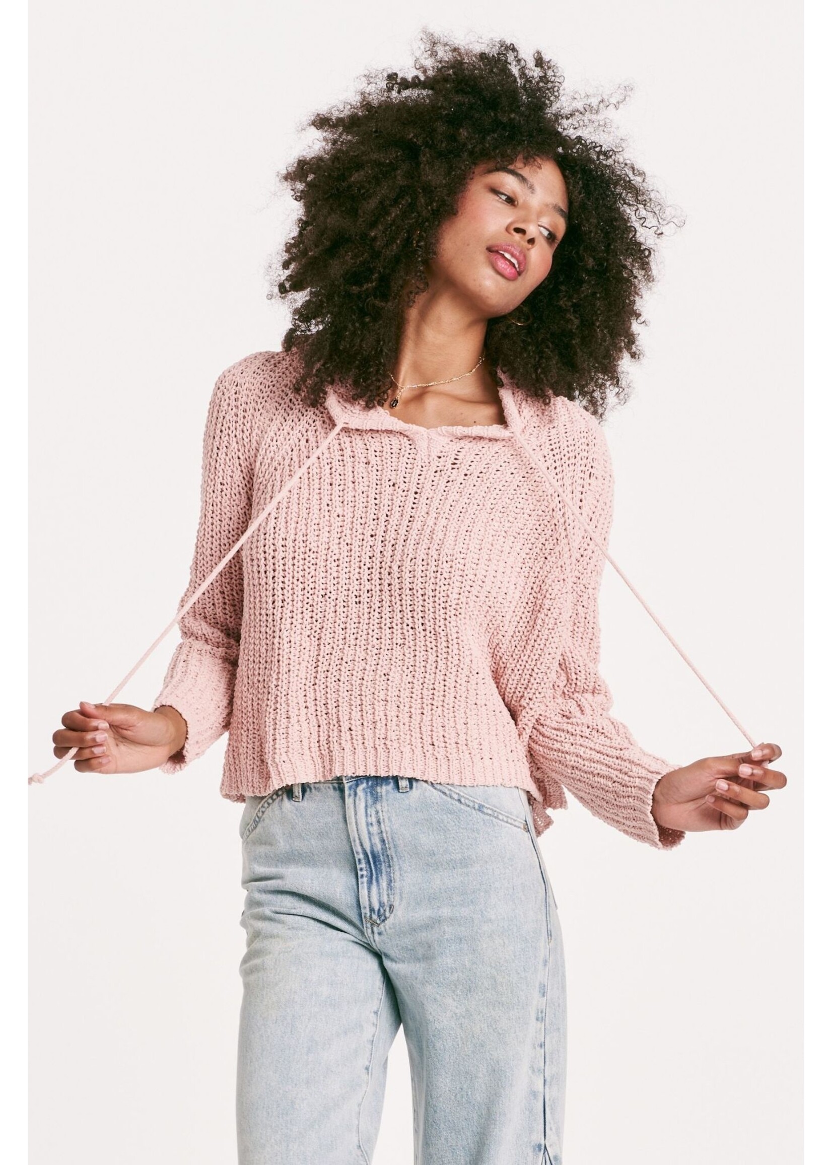 Another Love Another Love Eden Rose Smoke Sweater
