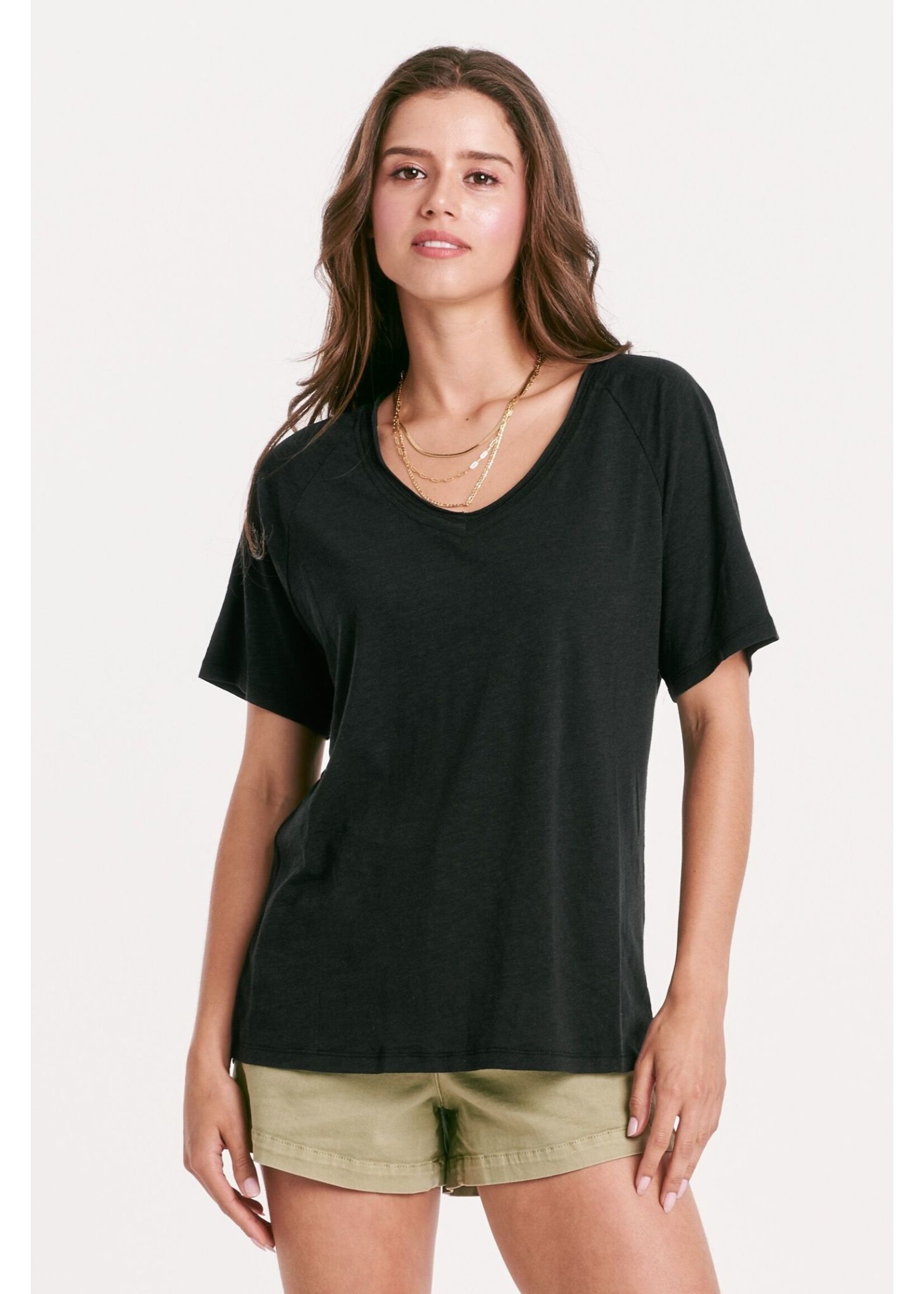 Another Love Another Love Taylor V Neck Tee