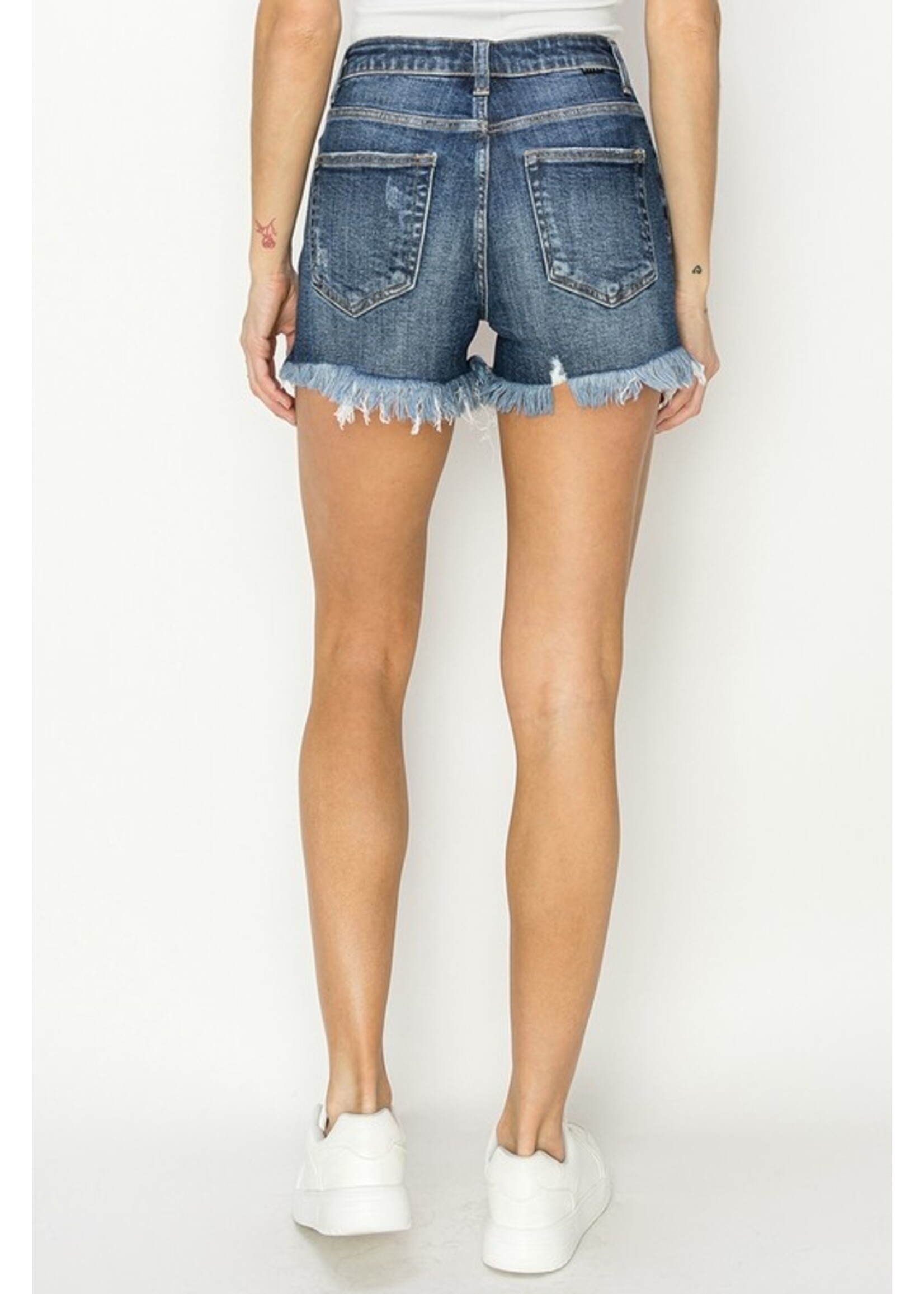 Risen Risen HR Side Slit Denim Short