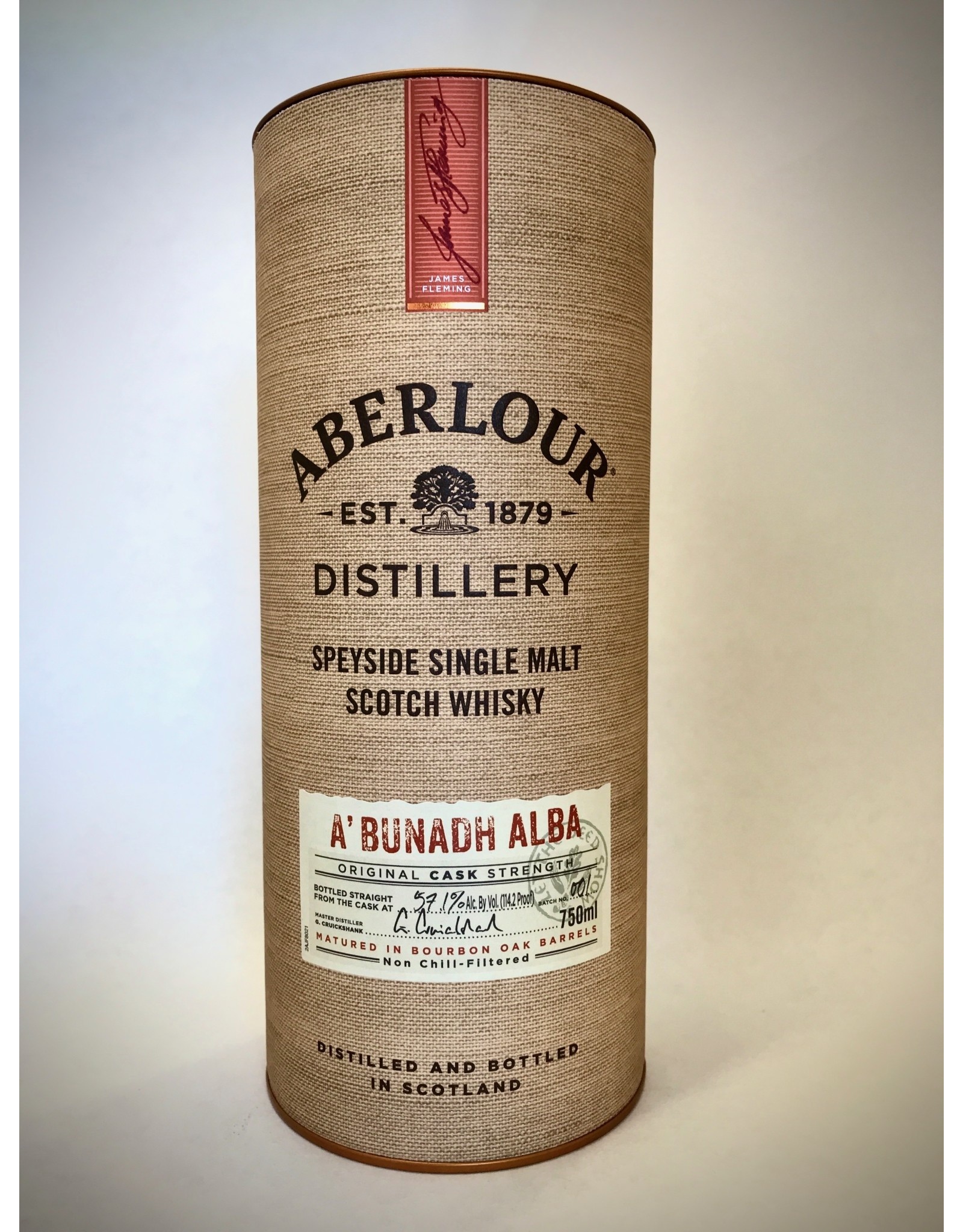 Aberlour Abunadh Alba Speyside Single Malt Scotch Whisky