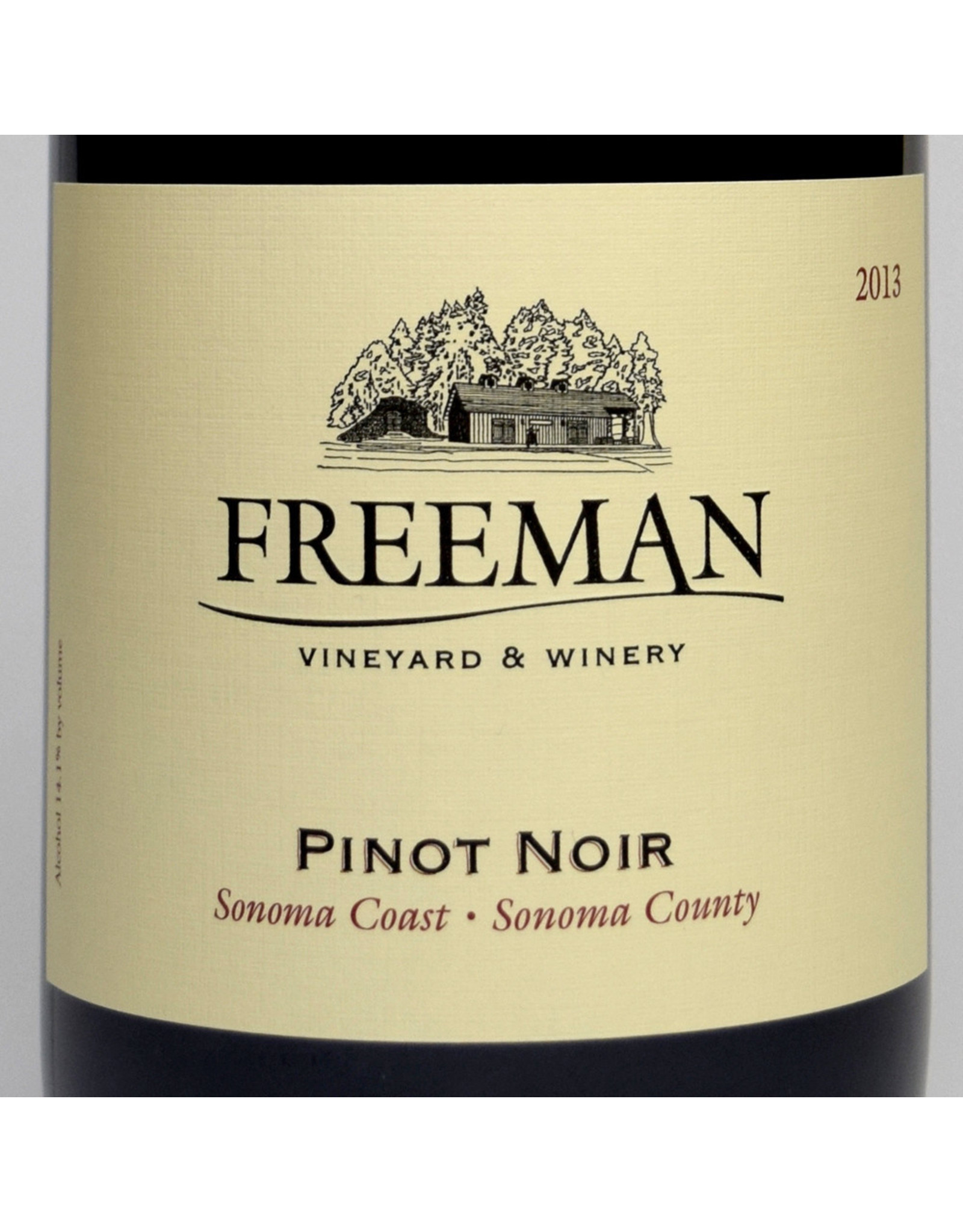 Freeman, Pinot Noir, Sonoma Coast, 2019