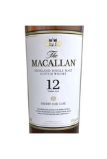 Macallan SHERRY Cask 12 Year Single Malt Scotch