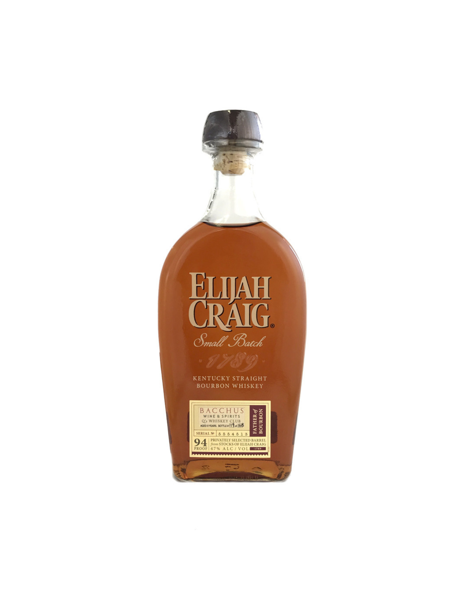 Elijah Craig 9 Year Bacchus Barrel #02