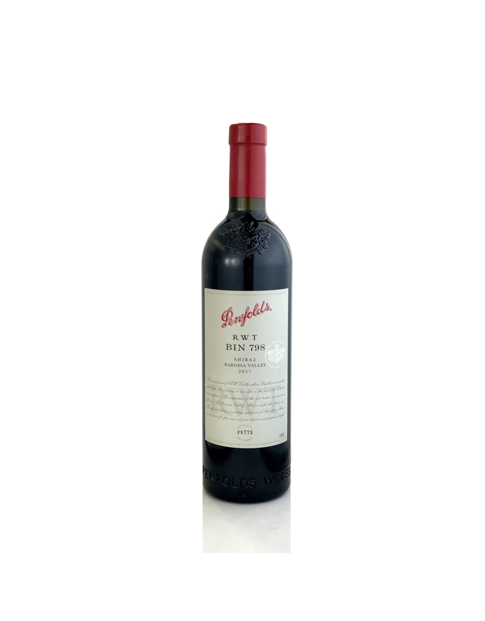 Penfolds RWT Bin 798 Shiraz Barossa Valley 2017