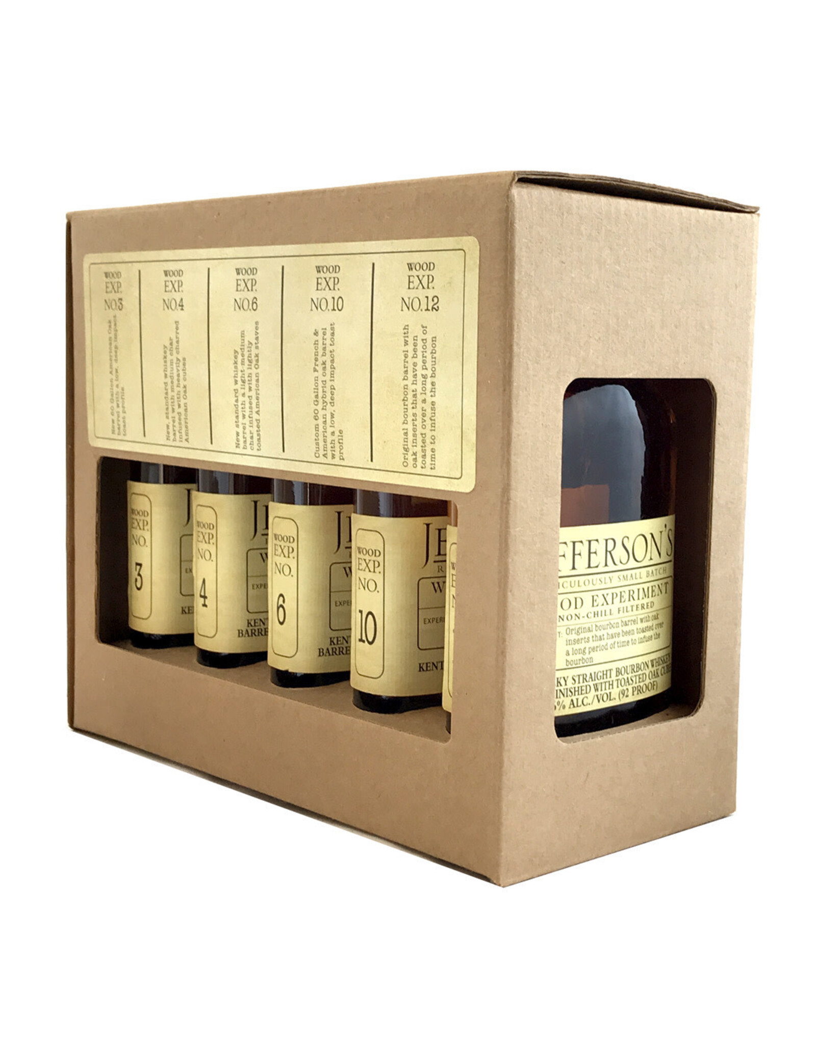 Jefferson's Wood Experiment Collection 5 x 200ml