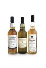 The Classic Malts "Coastal" Collection - Clynelish 14, Coal Ila 12, Talisker 10 (200ml 3 pack)