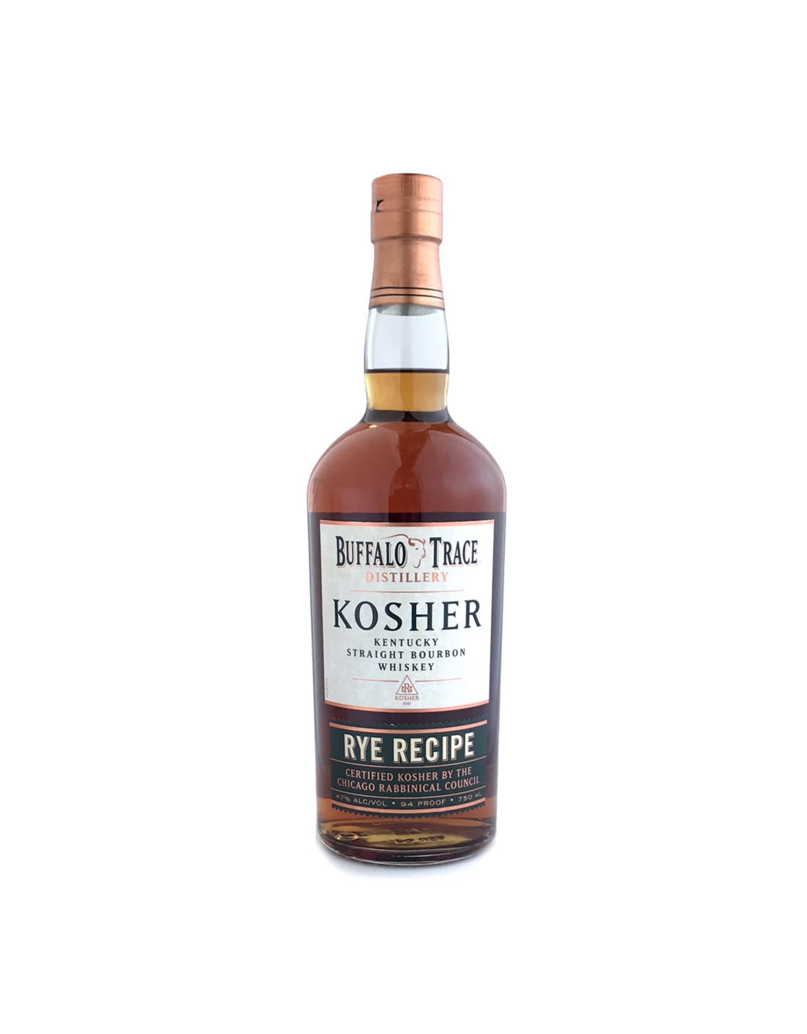 Buffalo Trace Distillery KOSHER  Straight Rye Whiskey