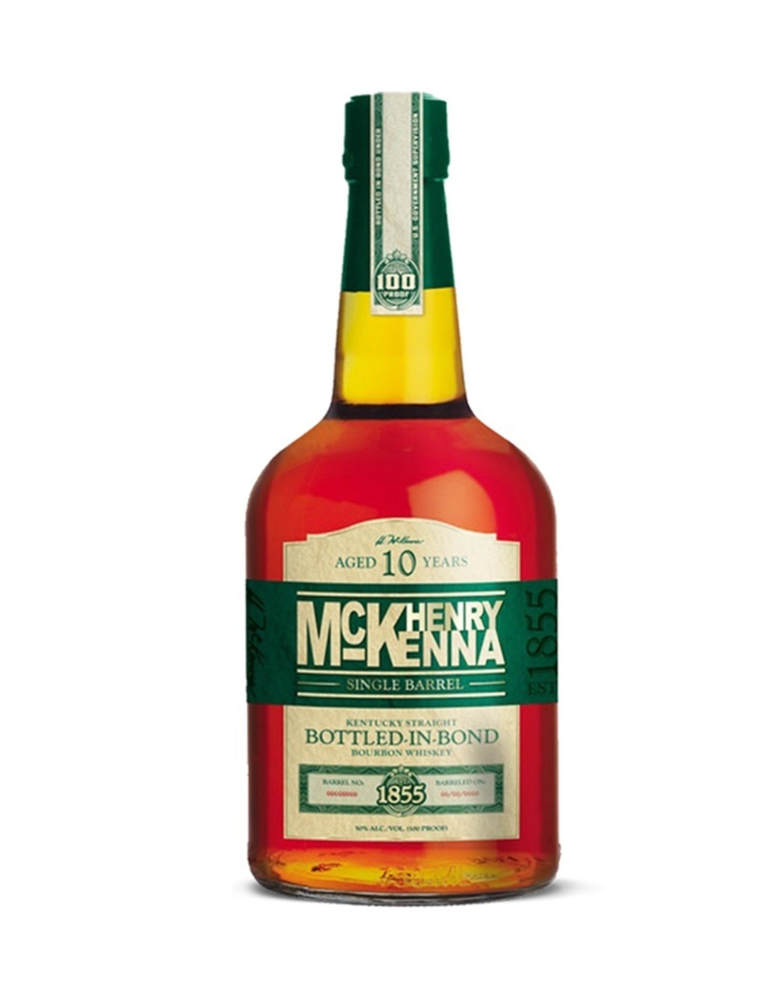 Henry McKenna Single Barrel 10 year Bourbon Bacchus Wine & Spirits Shop