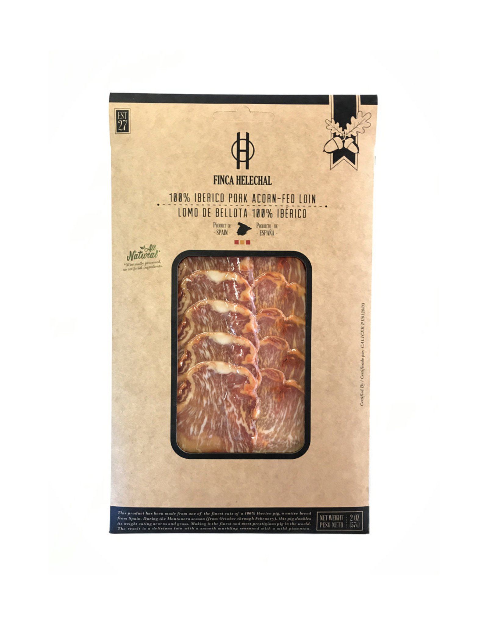 Finca 100% Iberico Sliced Pork Loin