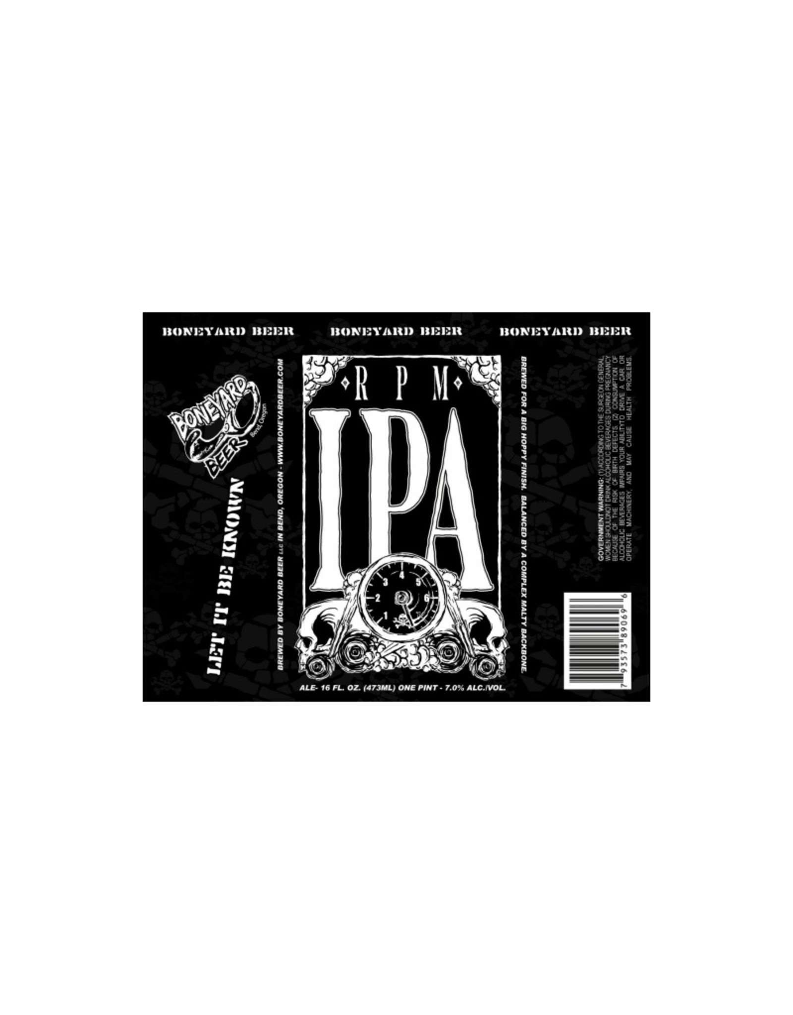 Boneyard Beer RPM IPA 6-pack