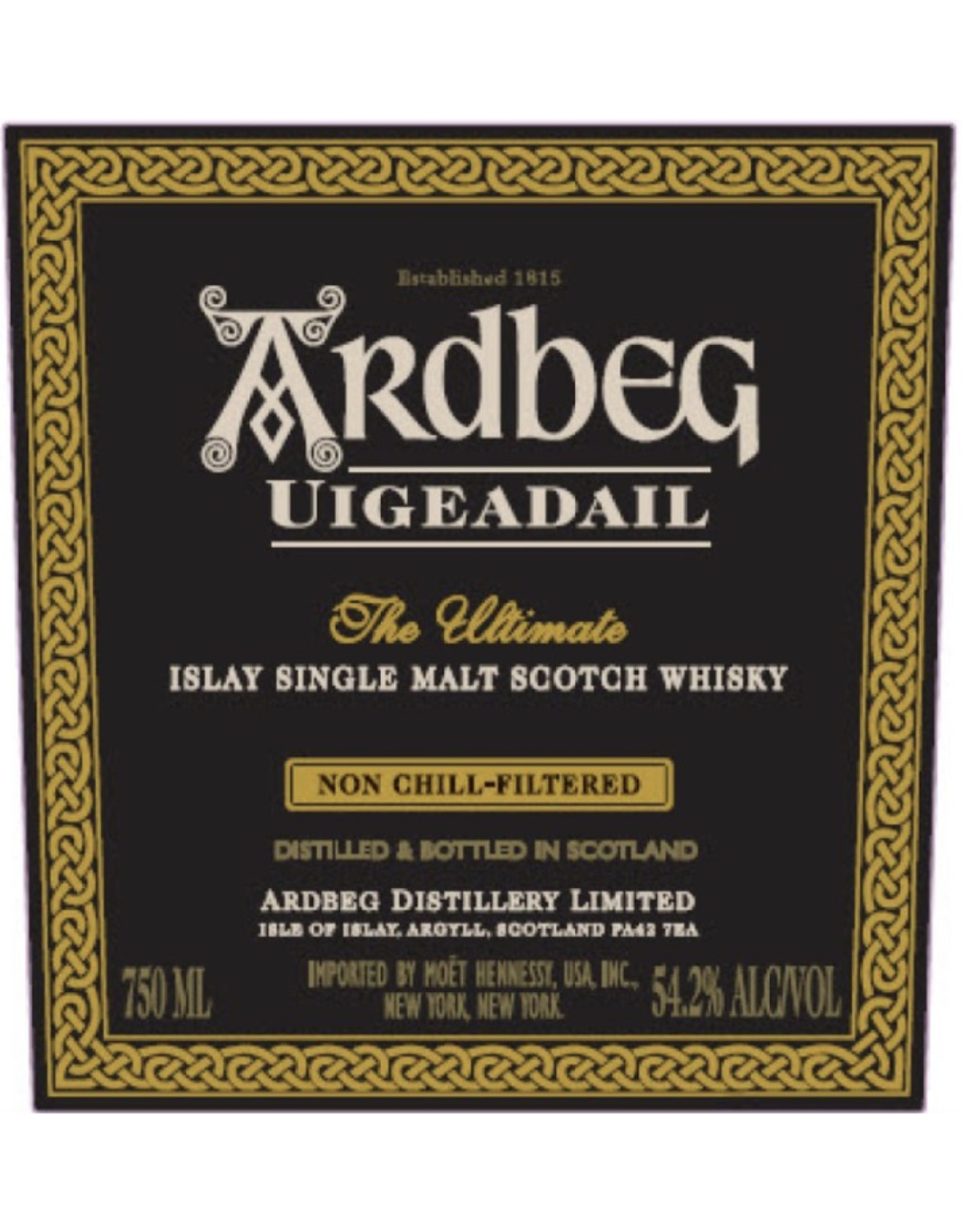 Ardbeg Ardbeg "UIGEADAIL" Single Malt, Scotch, Islay, Scotland 108.4pf