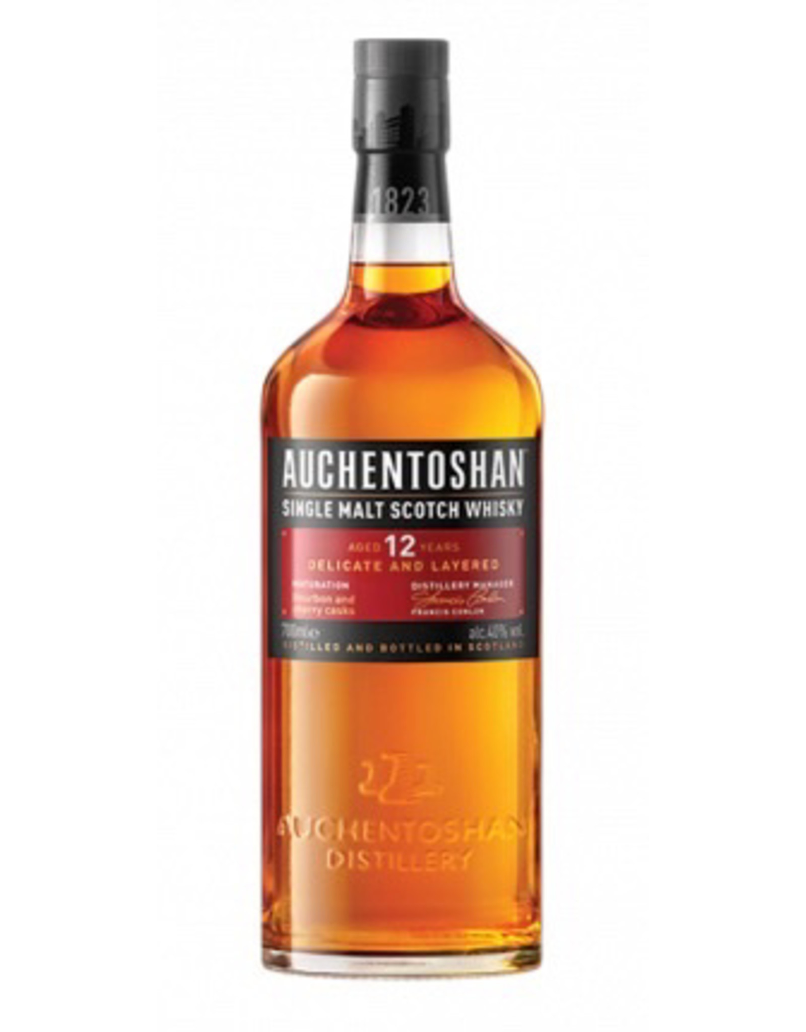 Auchentoshan Single Malt Scotch Whisky 12yr (Oloroso, Bourbon Casks)
