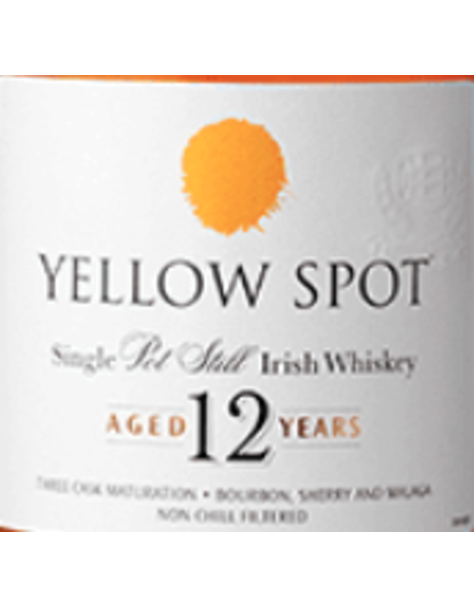 The Spot Yellow Spot Single Pot Still  Irish Whiskey 12Yr