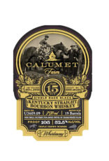 Calumet Single Rack Black Straight Bourbon Whiskey 15Yr 105Pf