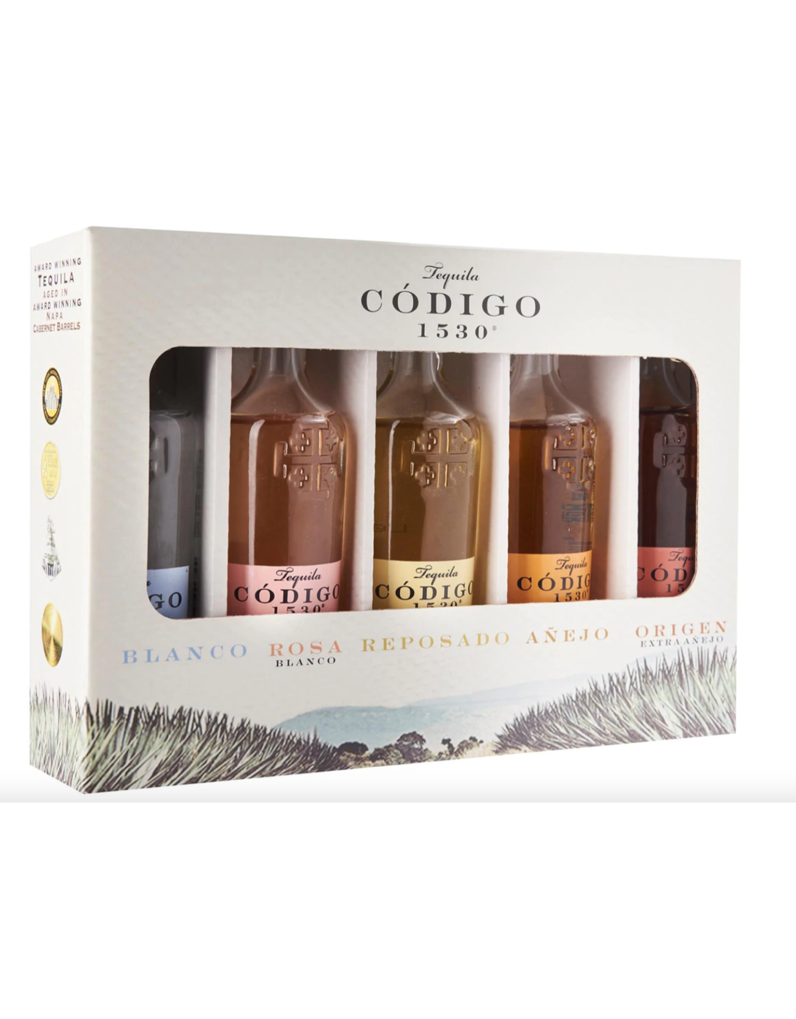 Codigo 1530 Tequila (BL/ROS/RE/AN/EX) 5 x 50ML