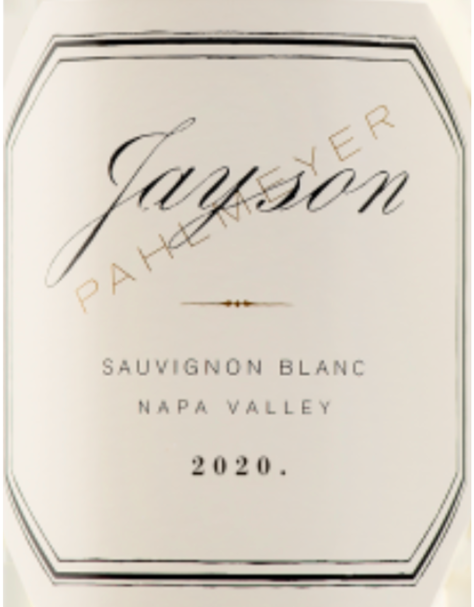 Jayson by Pahlmeyer Sauvignon Blanc Napa Valley 2020