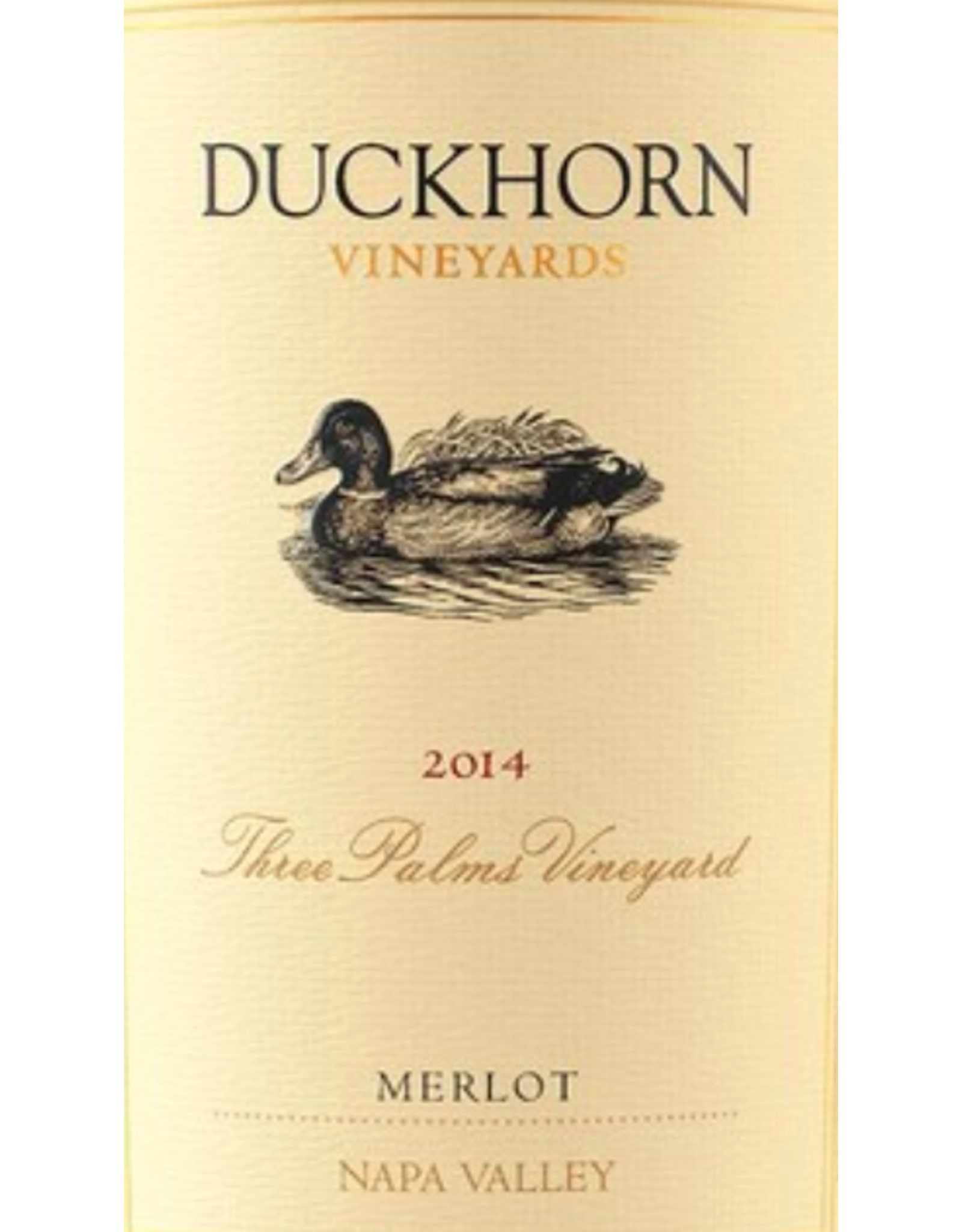 Duckhorn 2014 Duckhorn Three Palms Merlot 2014   #1 Wine of the Year 2017