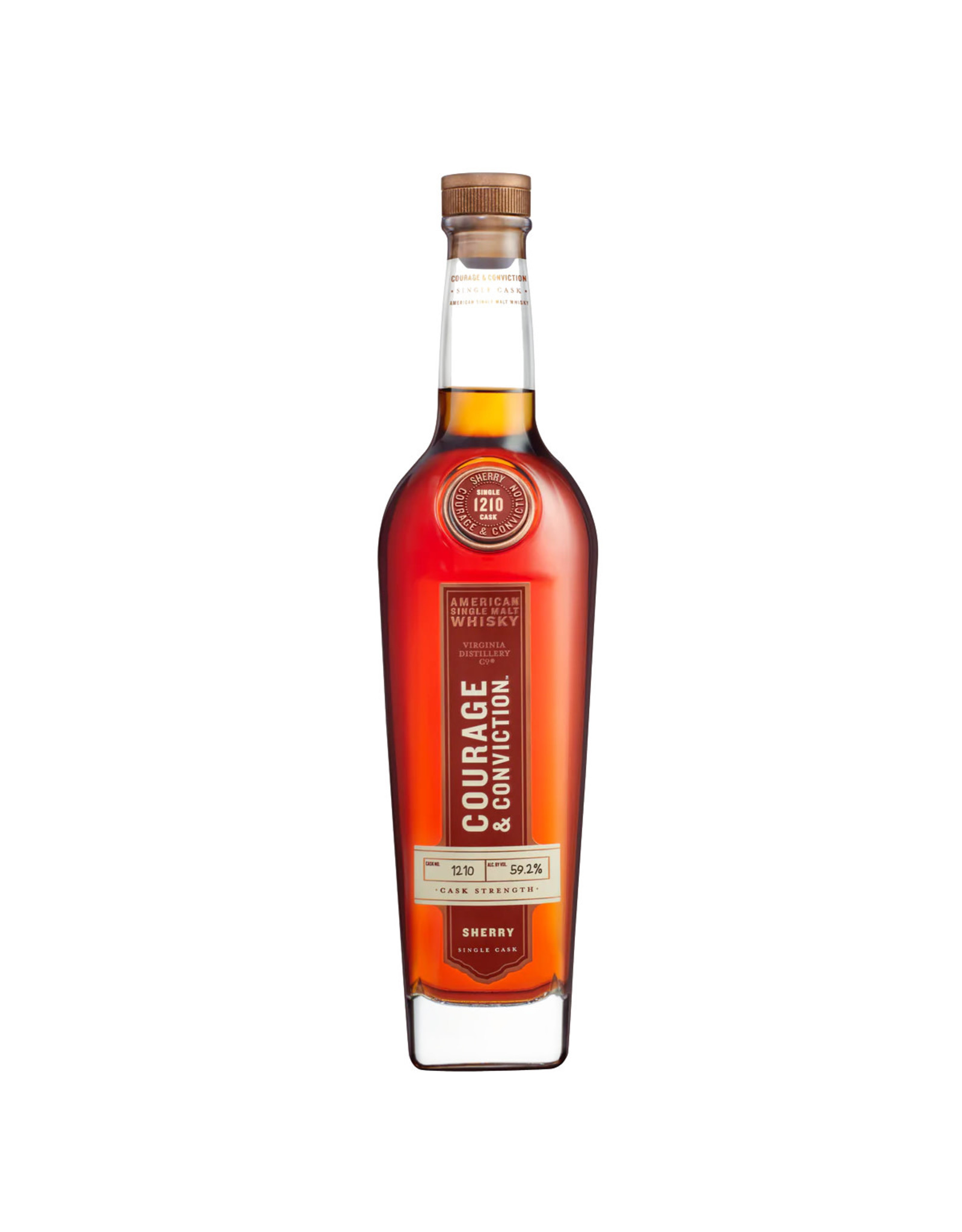 Virginia Distillery C&C American Single Malt Whisky Sherry Cask