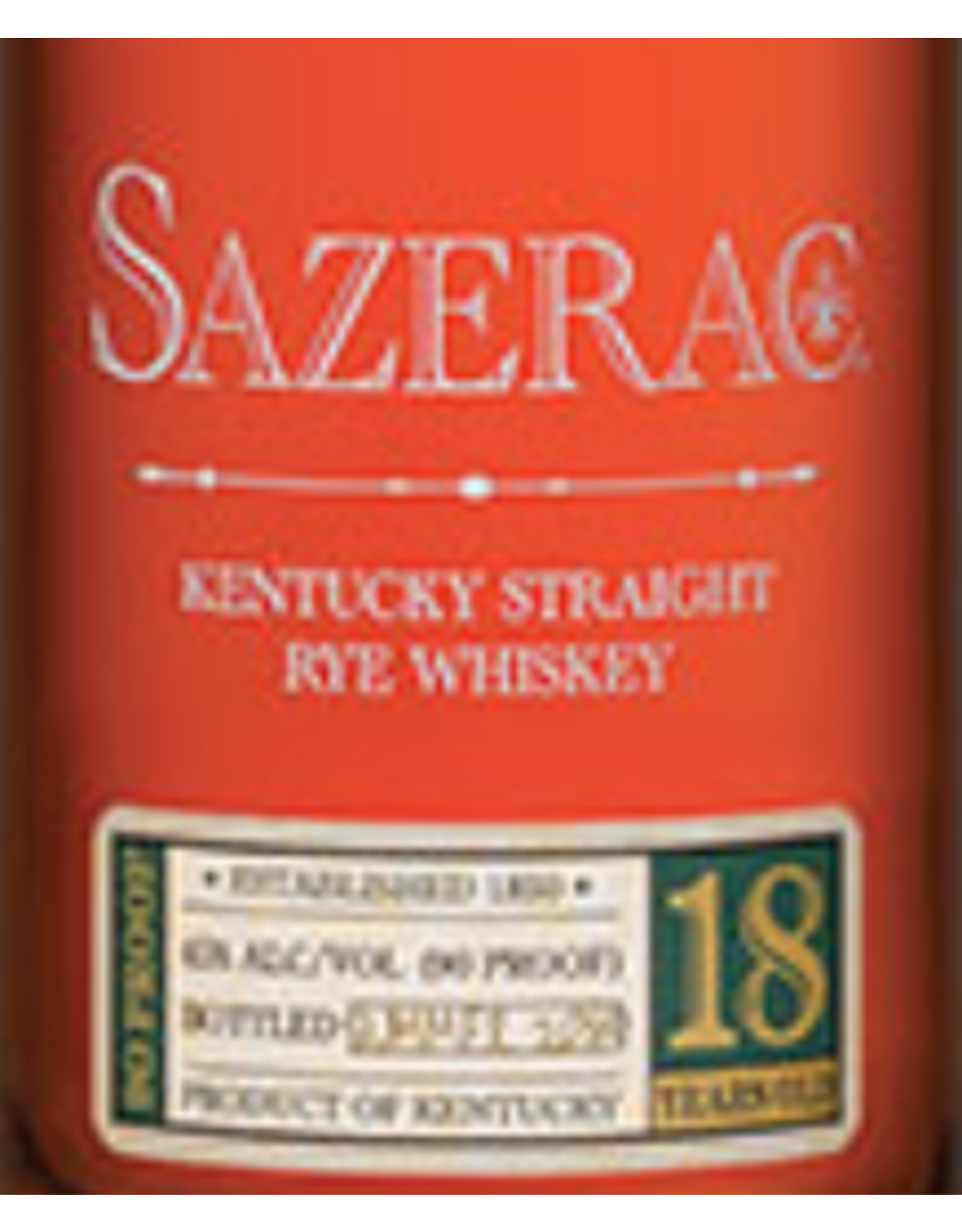 Sazerac 18 YO BTAC 2022 Kentucky Straight Rye 90pf