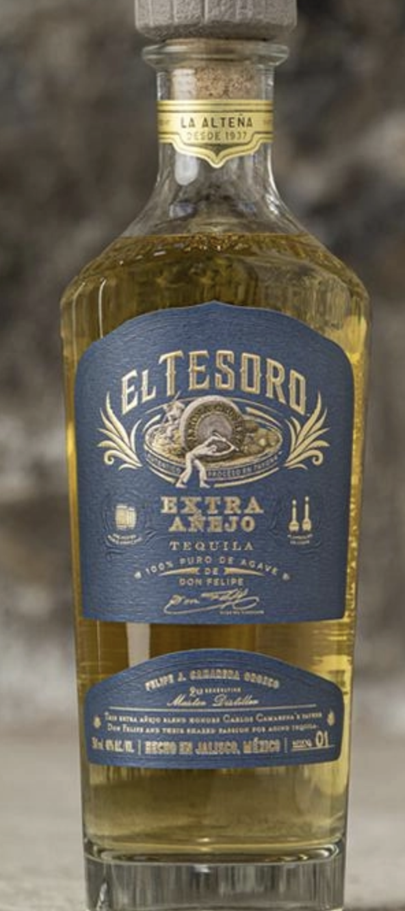 El Tesoro De Don Felipe Tequila EXTRA Anejo AF Bacchus Wine & Spirits