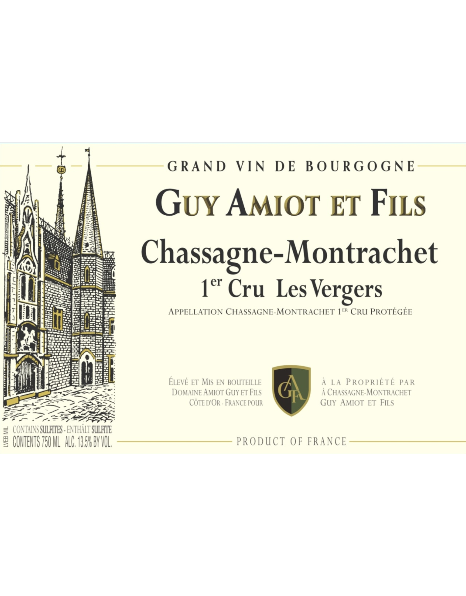 Guy Amiot Macherelles Chassagne-Montrachet Premier Cru 2020