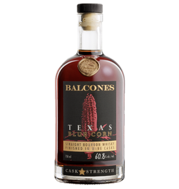 Balcones Texas Blue Corn Straight Bourbon Whisky Cask Strength Finished in Wine Casks