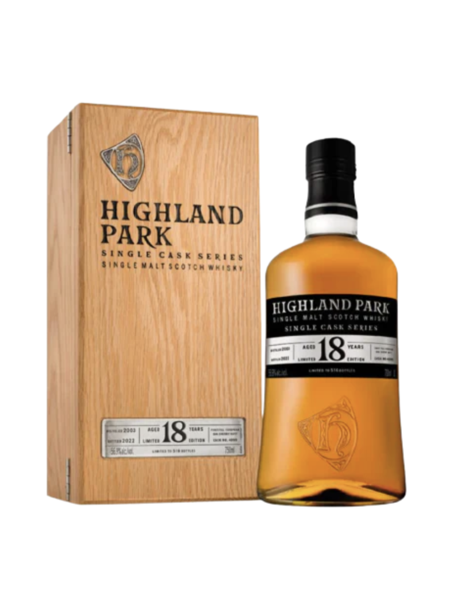 Highland Park 2003 Highland Park Single Cask Single Malt Scotch Whisky 18Yr Limited Edition