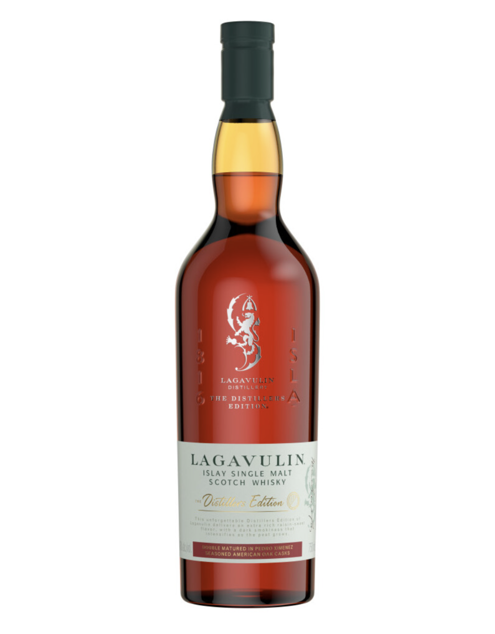 Lagavulin Single Malt Scotch The Distiillers Edition Double Matured PX Caskers 86