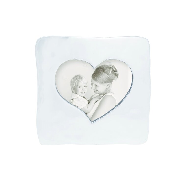 Mariposa Small Square Open Heart Frame