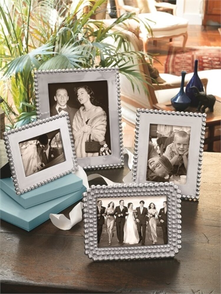 Mariposa Pearled 4x6" Frame