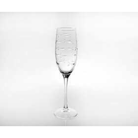 School of Fish Champagne Flute 8 oz