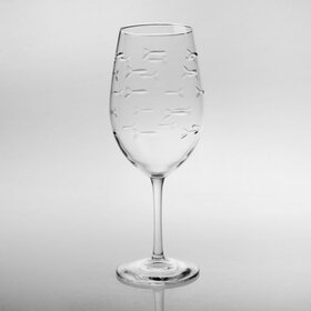 School of Fish All Purpose Wine Glass 18oz