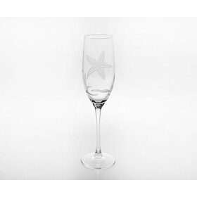 Starfish Champagne Flute