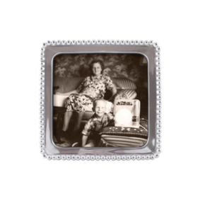 Mariposa Beaded Square 5 x 5 Frame