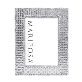 Mariposa Basketweave 4x6 Frame