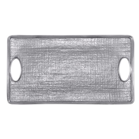 Mariposa Linen Rectangular Tray